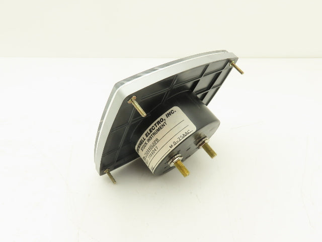 Yokogawa YEW-250440LSPB Panel Meter AC Amperes Dial Gauge 0-75 Deviation 4.5"