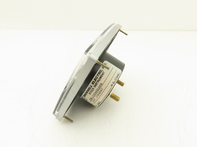 Yokogawa YEW-250440LSPB Panel Meter AC Amperes Dial Gauge 0-75 Deviation 4.5"