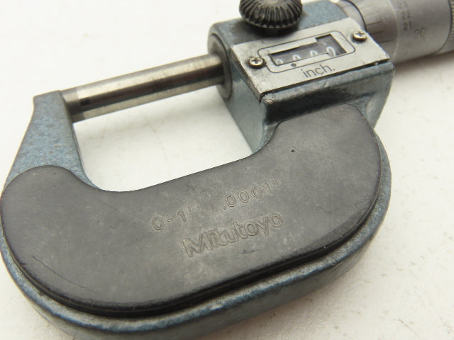 Mitutoyo 193 Mechanical Digit Outside Micrometer 0-1" 1-2" 2-3"  Set of 3