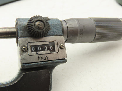 Mitutoyo 193 Mechanical Digit Outside Micrometer 0-1" 1-2" 2-3"  Set of 3