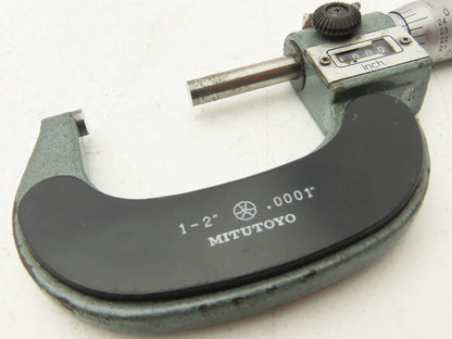 Mitutoyo 193 Mechanical Digit Outside Micrometer 0-1" 1-2" 2-3"  Set of 3