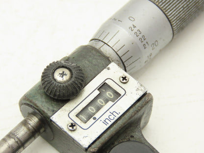 Mitutoyo 193 Mechanical Digit Outside Micrometer 0-1" 1-2" 2-3"  Set of 3