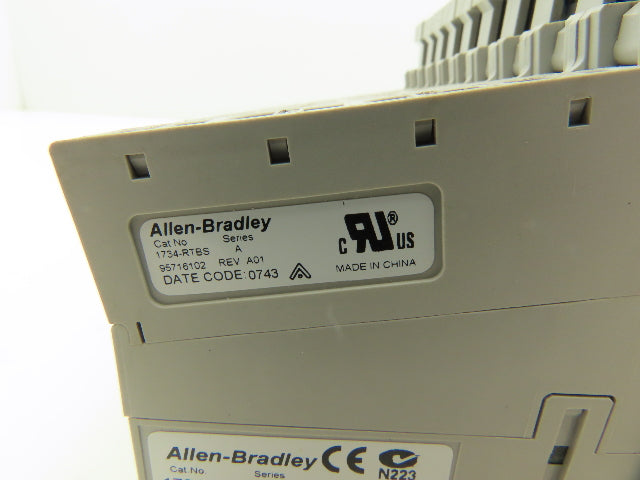 Allen Bradley 1734-IB8 Point I/O 8Pt Digital Input Module 24VDC Ser C Lot of 10