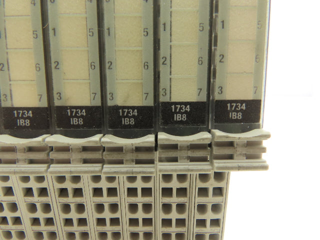 Allen Bradley 1734-IB8 Point I/O 8Pt Digital Input Module 24VDC Ser C Lot of 10