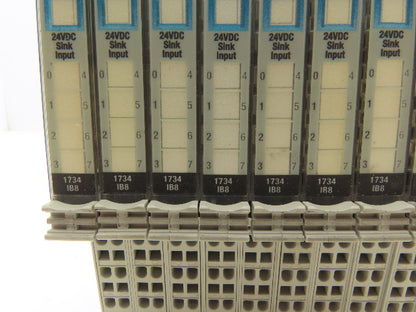 Allen Bradley 1734-IB8 Point I/O 8Pt Digital Input Module 24VDC Ser C Lot of 10