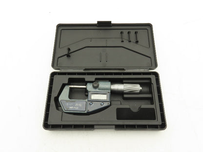 Mitutoyo 293-765-30 Digimatic Outside Micrometer 0-1" Range 25mm .00005"