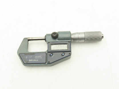 Mitutoyo 293-765-30 Digimatic Outside Micrometer 0-1" Range 25mm .00005"