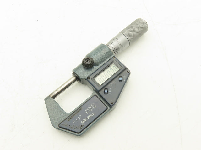 Mitutoyo 293-765-30 Digimatic Outside Micrometer 0-1" Range 25mm .00005"