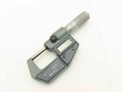 Mitutoyo 293-765-30 Digimatic Outside Micrometer 0-1" Range 25mm .00005"