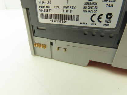 Allen Bradley 1734-IB8 Point I/O 8Pt Digital Input Module 24VDC Ser C Lot of 13