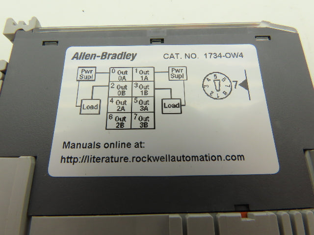 Allen Bradley 1734-OW4 Point I/O 4Pt Digital Output Module 24VDC Ser C