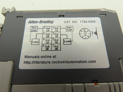 Allen Bradley 1734-OW4 Point I/O 4Pt Digital Output Module 24VDC Ser C