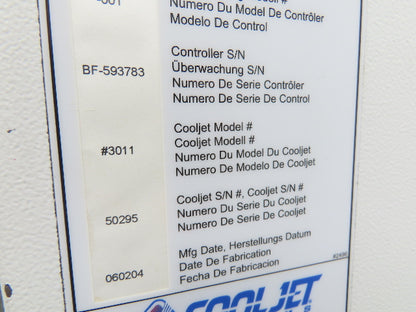 Cooljet 3011 Coolant Oil Filter Unit 10Hp High Pressure Cat Pump Filter 480V