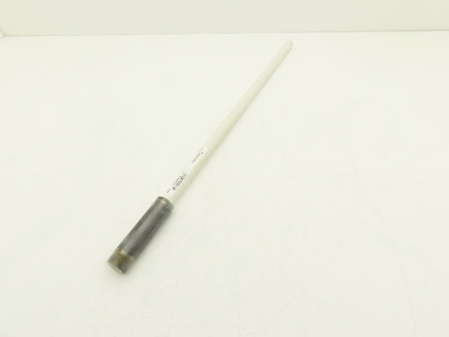 Harper 44-24417-000-1-24 Ceramic Thermocouple Protection Tube 24" Long 3/4" NPT