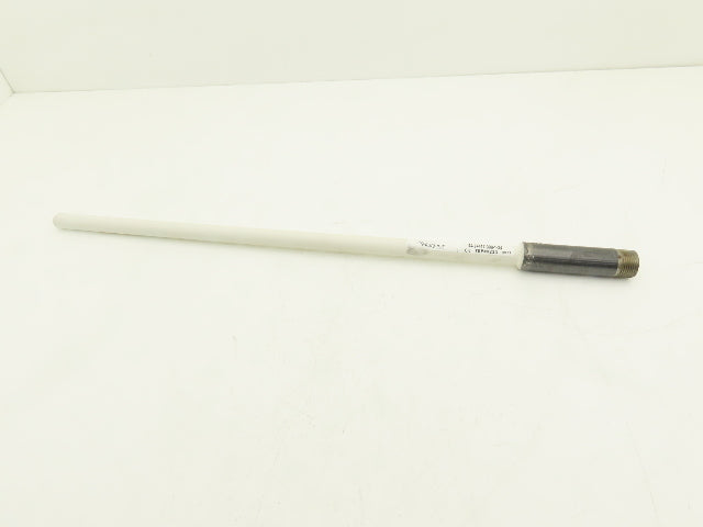 Harper 44-24417-000-1-24 Ceramic Thermocouple Protection Tube 24" Long 3/4" NPT