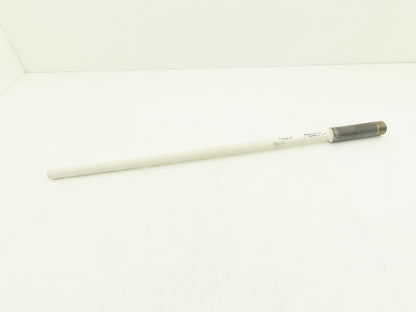 Harper 44-24417-000-1-24 Ceramic Thermocouple Protection Tube 24" Long 3/4" NPT