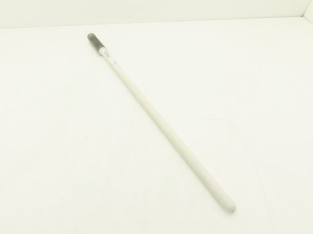 Harper 44-24417-000-1-24 Ceramic Thermocouple Protection Tube 24" Long 3/4" NPT