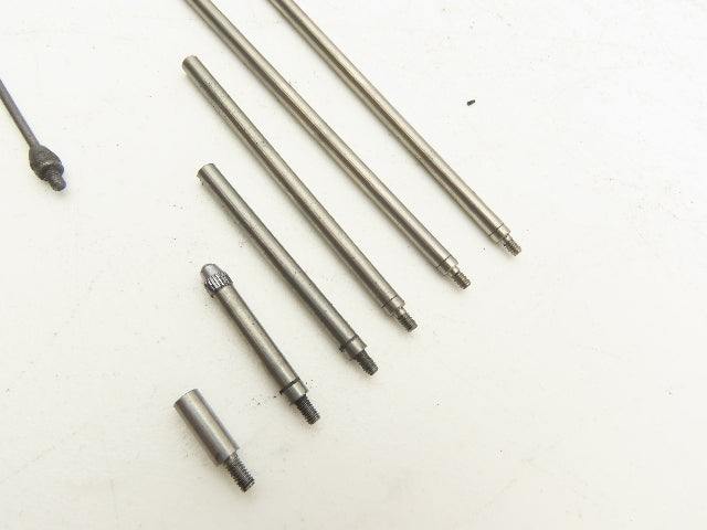 Fowler 52-125-006 Dial Depth Gage 0-22" .001" 4"Base with 6 Rods Complete Set