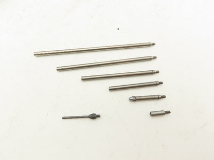 Fowler 52-125-006 Dial Depth Gage 0-22" .001" 4"Base with 6 Rods Complete Set