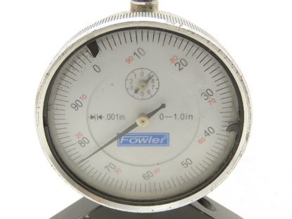 Fowler 52-125-006 Dial Depth Gage 0-22" .001" 4"Base with 6 Rods Complete Set