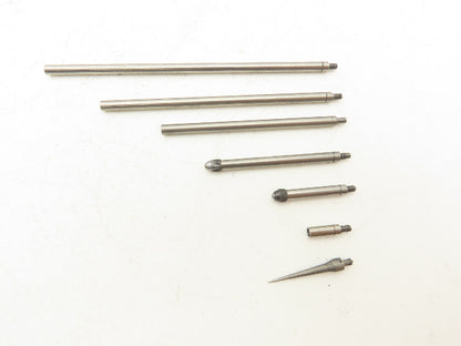 Fowler 52-125-006 Dial Depth Gage 0-22" .001" 4"Base with 6 Rods Complete Set