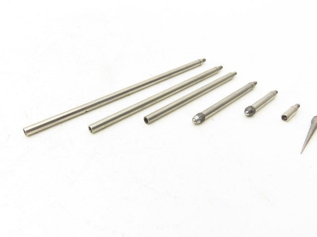 Fowler 52-125-006 Dial Depth Gage 0-22" .001" 4"Base with 6 Rods Complete Set