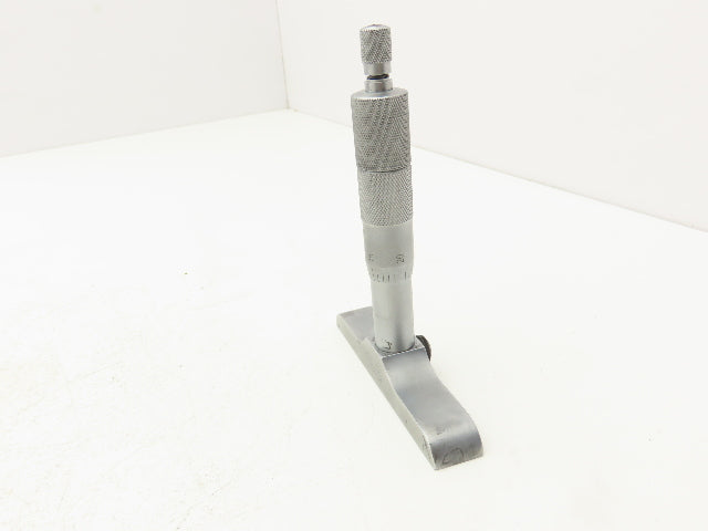 Fowler 52-225-116-0 Depth Micrometer 0-6" .001" 4"Base 6 Rods Complete Set