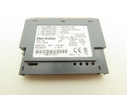 Allen Bradley 1734-OB8E PLC I/O Digital Output Module 8 Point 24V Ser C Lot of 4