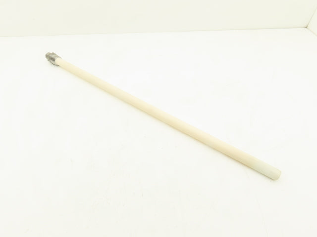 Nutech CPT-A4-24-240 Ceramic Thermocouple Protection Tube 24" L 3/4 & 1/2" NPT