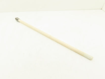 Nutech CPT-A4-24-240 Ceramic Thermocouple Protection Tube 24" L 3/4 & 1/2" NPT