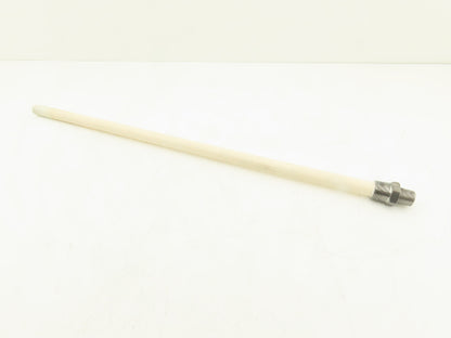 Nutech CPT-A4-24-240 Ceramic Thermocouple Protection Tube 24" L 3/4 & 1/2" NPT