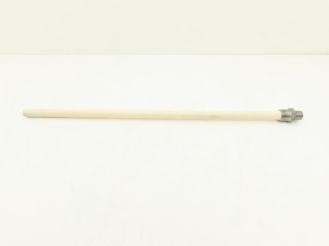 Nutech CPT-A4-24-240 Ceramic Thermocouple Protection Tube 24" L 3/4 & 1/2" NPT
