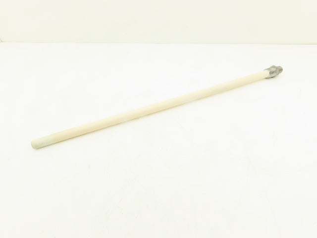 Nutech CPT-A4-24-240 Ceramic Thermocouple Protection Tube 24" L 3/4 & 1/2" NPT