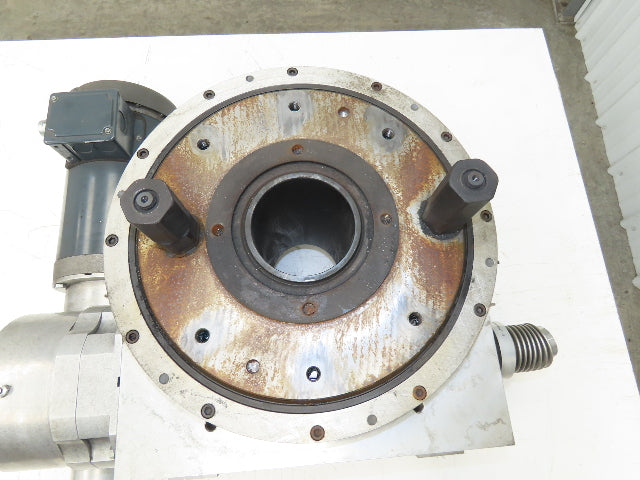 Stelron RD-3-5P-270-RH-LK-M Five Position Indexer Table 1.5Hp Motor Gear Reducer