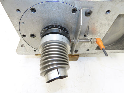 Stelron RD-3-5P-270-RH-LK-M Five Position Indexer Table 1.5Hp Motor Gear Reducer