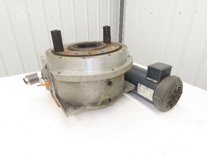 Stelron RD-3-5P-270-RH-LK-M Five Position Indexer Table 1.5Hp Motor Gear Reducer