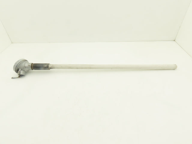 SK-2511-241-5-30 Thermocouple Temperature Sensor 30" Probe W/Ceramic Housing