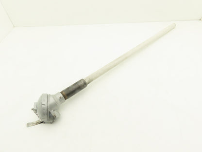 SK-2511-241-5-30 Thermocouple Temperature Sensor 30" Probe W/Ceramic Housing