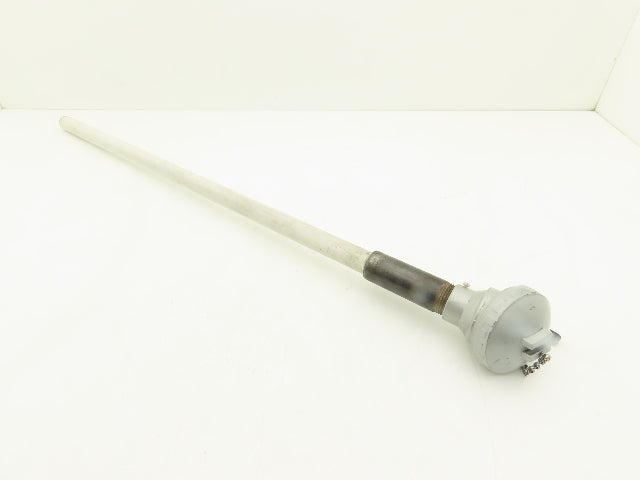 SK-2511-241-5-30 Thermocouple Temperature Sensor 30" Probe W/Ceramic Housing