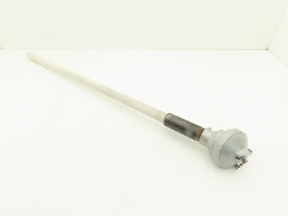 SK-2511-241-5-30 Thermocouple Temperature Sensor 30" Probe W/Ceramic Housing
