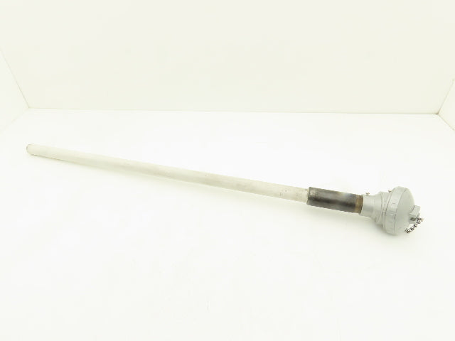 SK-2511-241-5-30 Thermocouple Temperature Sensor 30" Probe W/Ceramic Housing