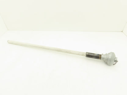 SK-2511-241-5-30 Thermocouple Temperature Sensor 30" Probe W/Ceramic Housing