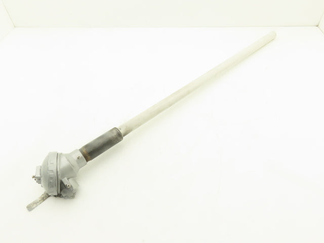 SK-2511-241-5-30 Thermocouple Temperature Sensor 30" Probe W/Ceramic Housing