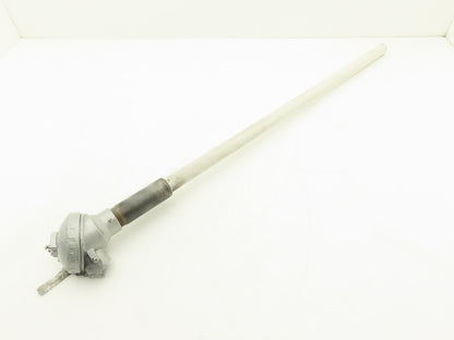 SK-2511-241-5-30 Thermocouple Temperature Sensor 30" Probe W/Ceramic Housing