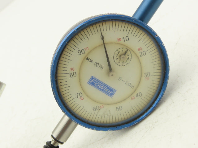 Fowler Dial Gage Drop Indicator 0-100 Dial 0-1" Range .001"  Lot of 2