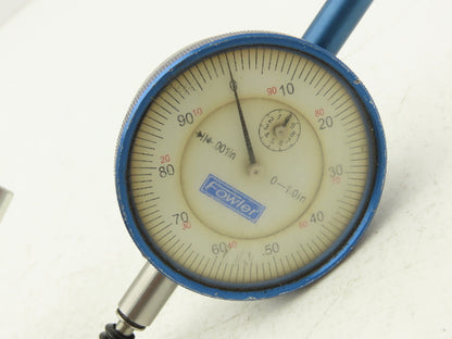 Fowler Dial Gage Drop Indicator 0-100 Dial 0-1" Range .001"  Lot of 2