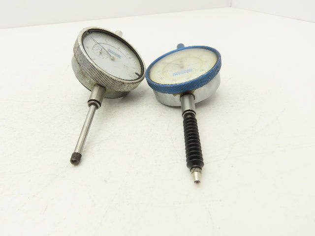 Fowler Dial Gage Drop Indicator 0-100 Dial 0-1" Range .001"  Lot of 2