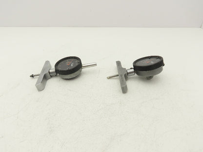 Fowler 52-520-110-1 Dial Indicator 0-1" Range Mitutoyo Depth Micrometer Lot of 2