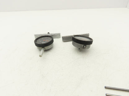 Fowler 52-520-110-1 Dial Indicator 0-1" Range Mitutoyo Depth Micrometer Lot of 2
