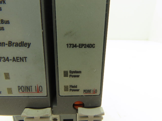 Allen Bradley 1734-AENT Point I/O Ethernet IP  Ser A F/W 2.003 w/1734-EP24DC